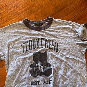 Teddy Fresh Gray Graphic T-Shirt